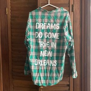 Dreams Do Come True in New Orleans Cakeworthy princess Tiana Flannel